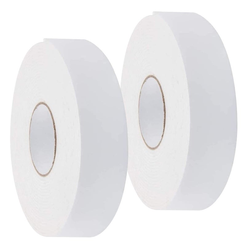 ToLanbbt Double Sided Foam Tape 2.36In x 33FT 2 Pack, Mounting Tape Heavy Duty, Strong Adhesive Weatherproof Seal Strips for DIY Craft Picture Poster, Car & Gap Filling Mountings, Home Office Decor (White) - Image 1